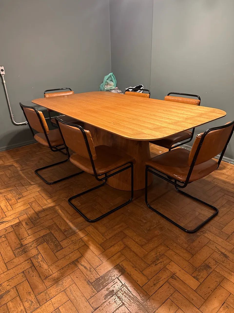 Mesa de Jantar de Madeira com 6 Lugares - Foto 3