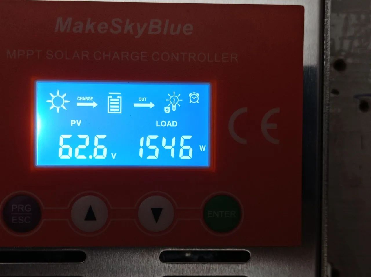 Controlado de carga solar 60a em 48v - Foto 3