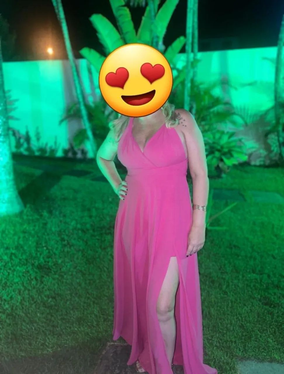 Vestido longo de festa