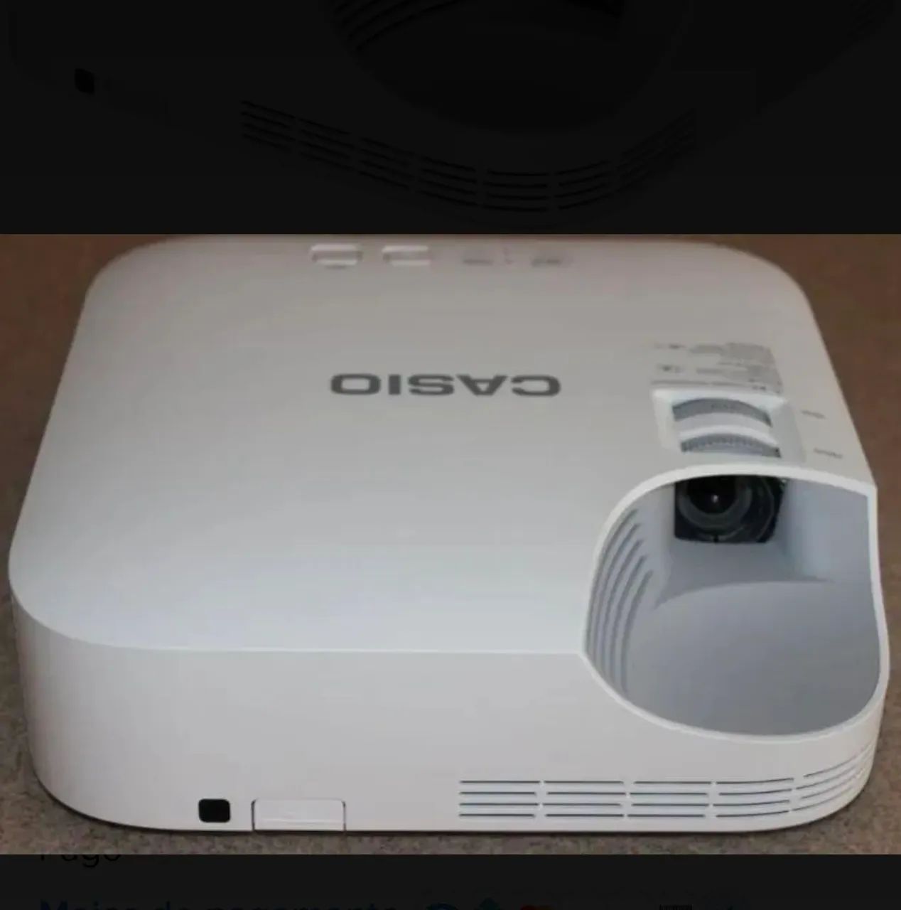Projetor casio a laser o mais top