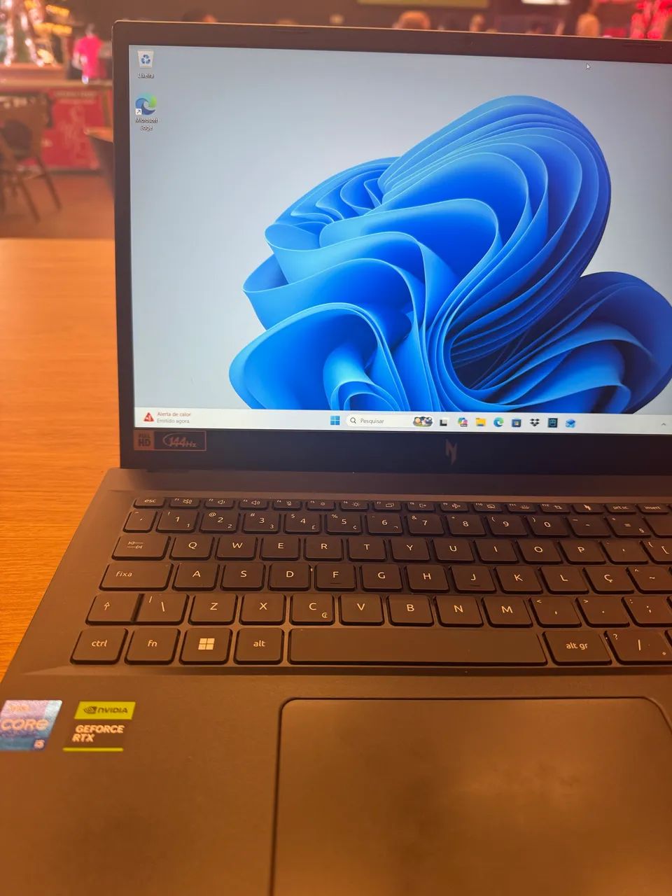 Notebook gamer Rtx 4050 32gb RAM DDR5 - Foto 3