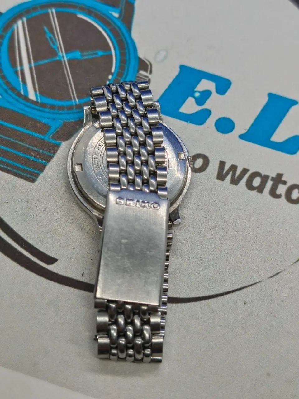 RELOGIO SEIKO 7009 PULSEIRA GRÃO DE ARROZ  - Foto 5