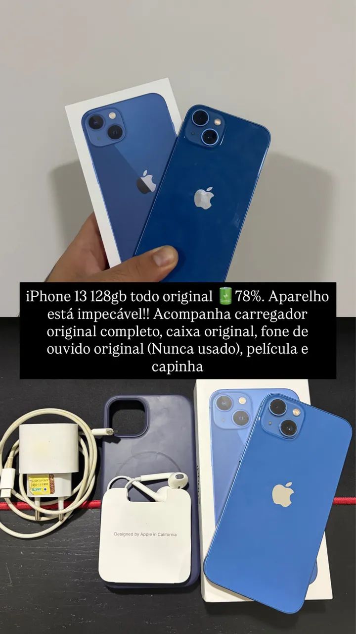iPhone 13 128gb (Único dono)  - Foto 2