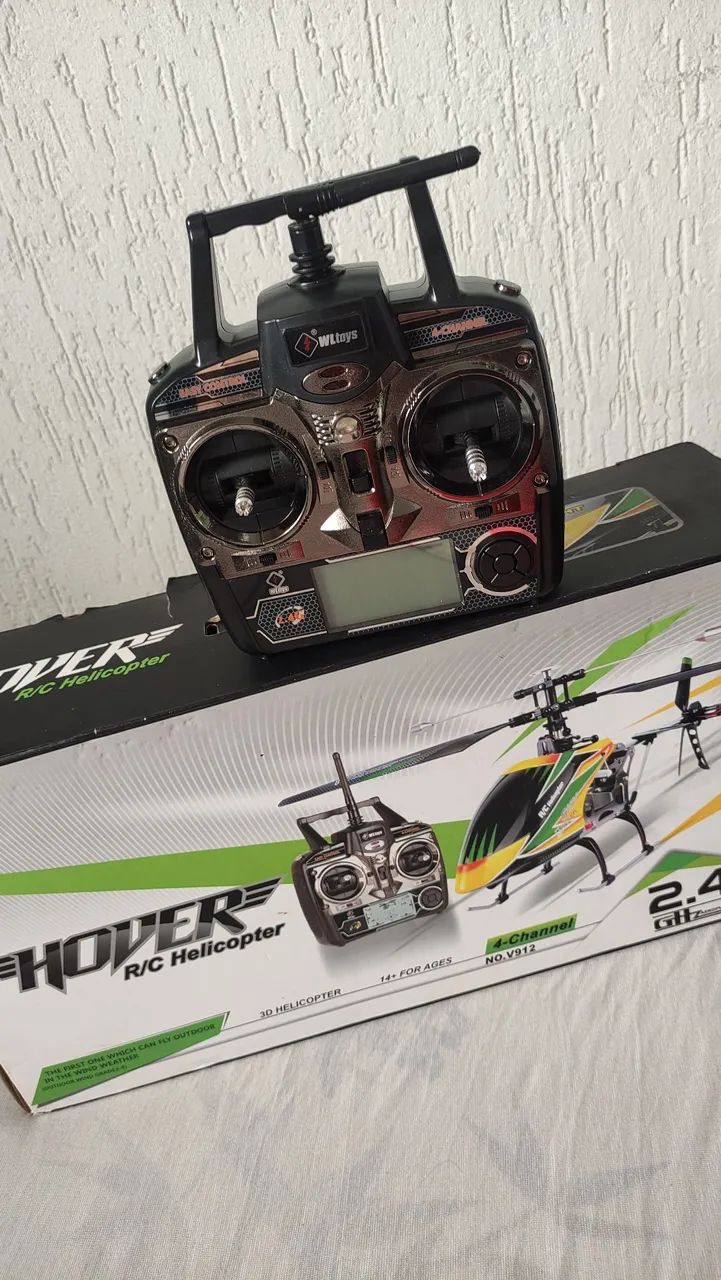 Vendo Radio rc WLtoys de helicoptero hover - Foto 4