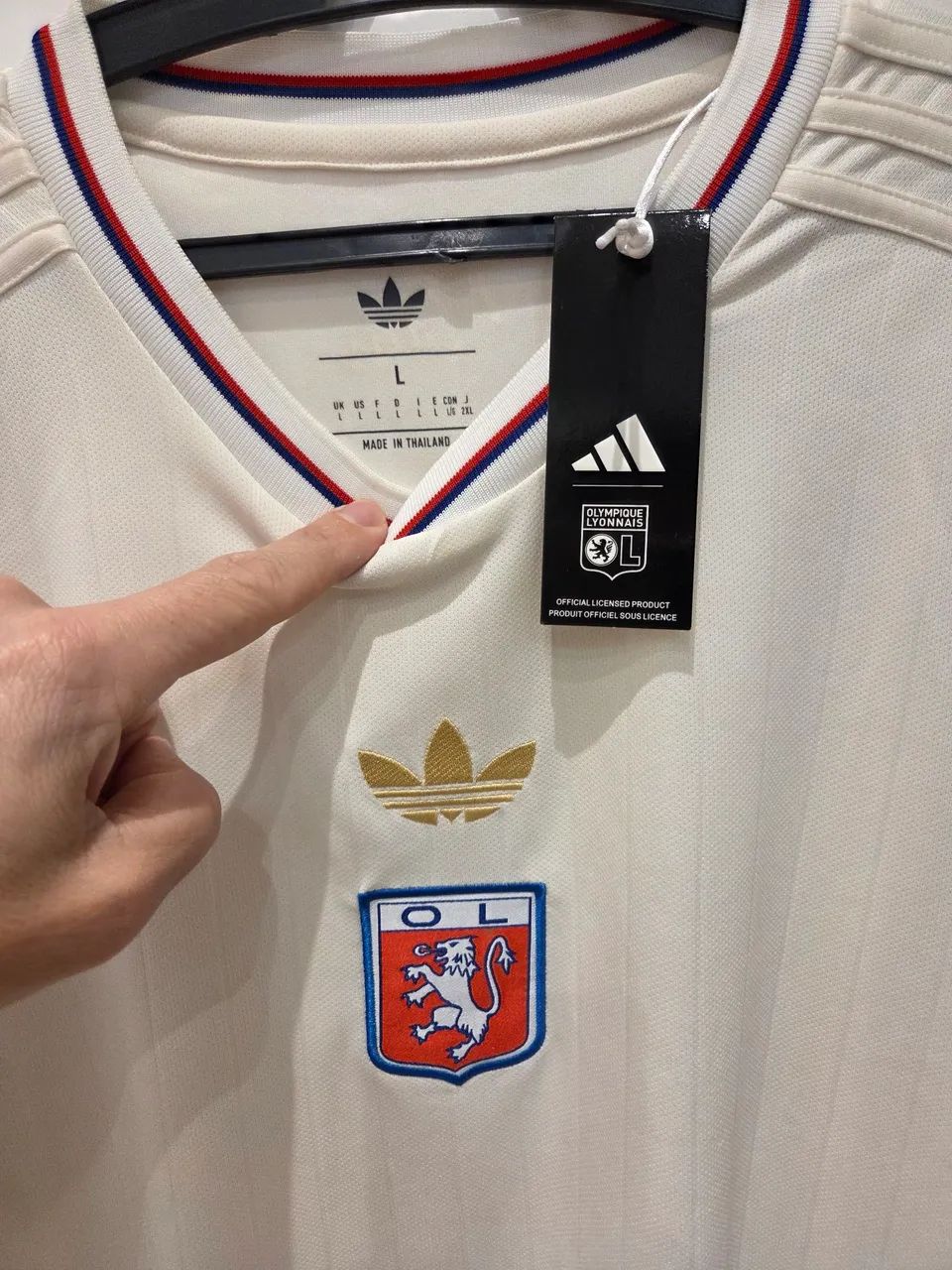 Camisa do Lyon 75 anos - Foto 2