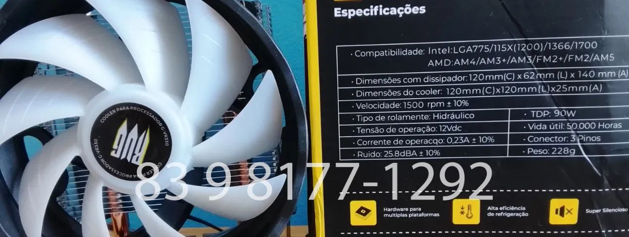 CPU Cooler Intel/AMD Revenger - Foto 2