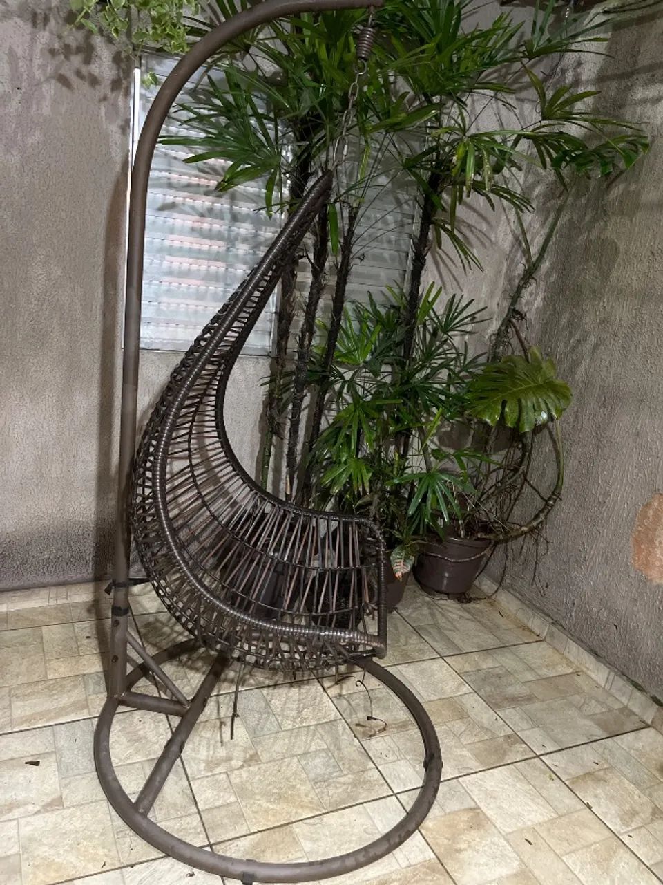 Cadeira de balanço área externa - Foto 2