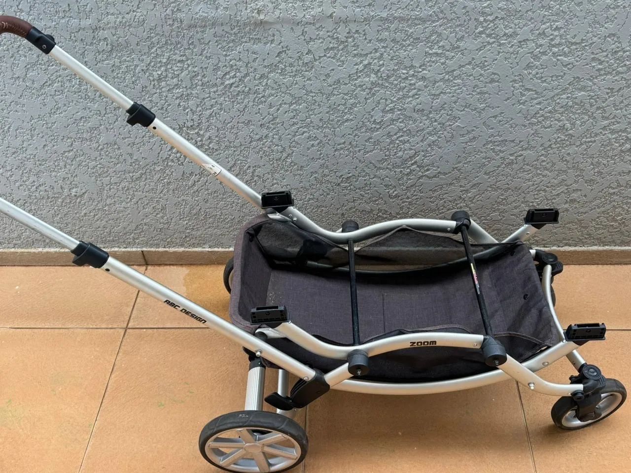 Carrinho duplo ABC design Zoom Storm - gêmeos  - Foto 2