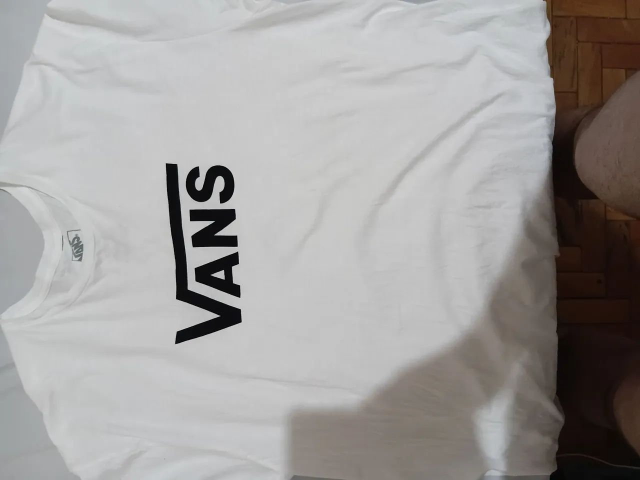 Camiseta VANS ORIGINAL BRANCA.