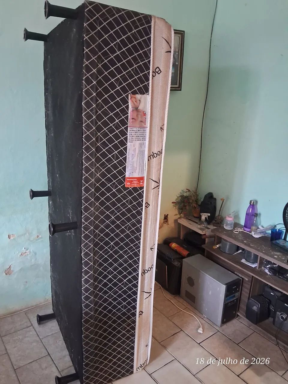 Cama Box de Solteiro
