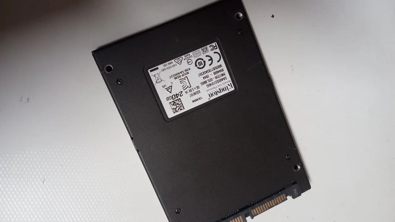 SSD Kingston 240GB excelente - Foto 3