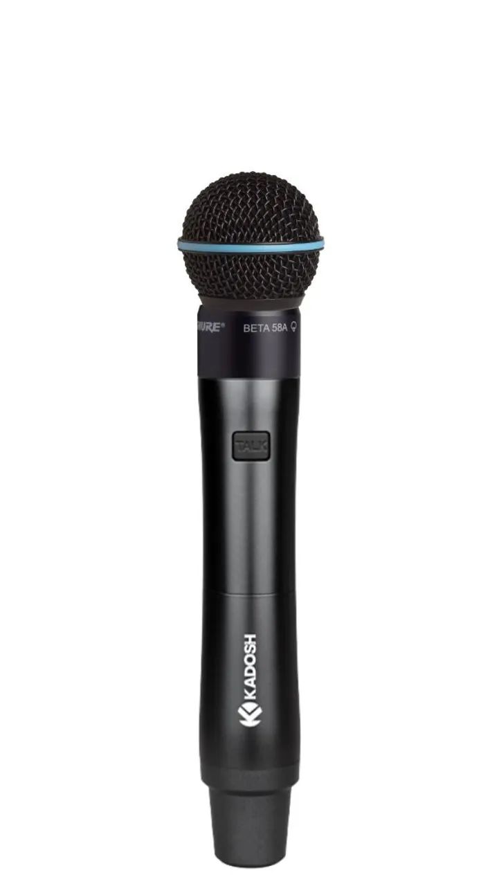 Microfone Profissional BETA58A Sem Fio Kadosh K621M K-Comm TalkBack com Cápsula Shure  - Foto 2