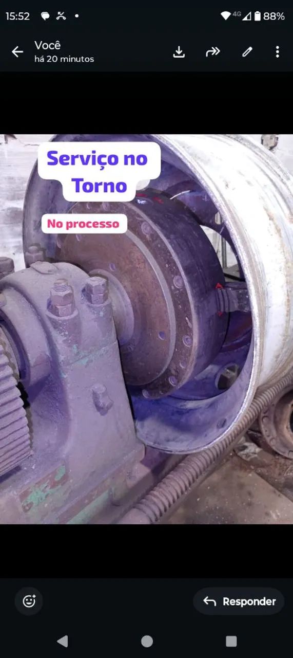 Serviço de desempeno de rodas