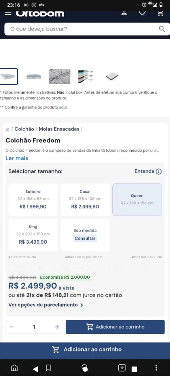 Cama queen  - Foto 4