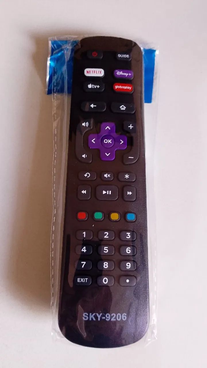 Controle da tv Roku smart  - Foto 2