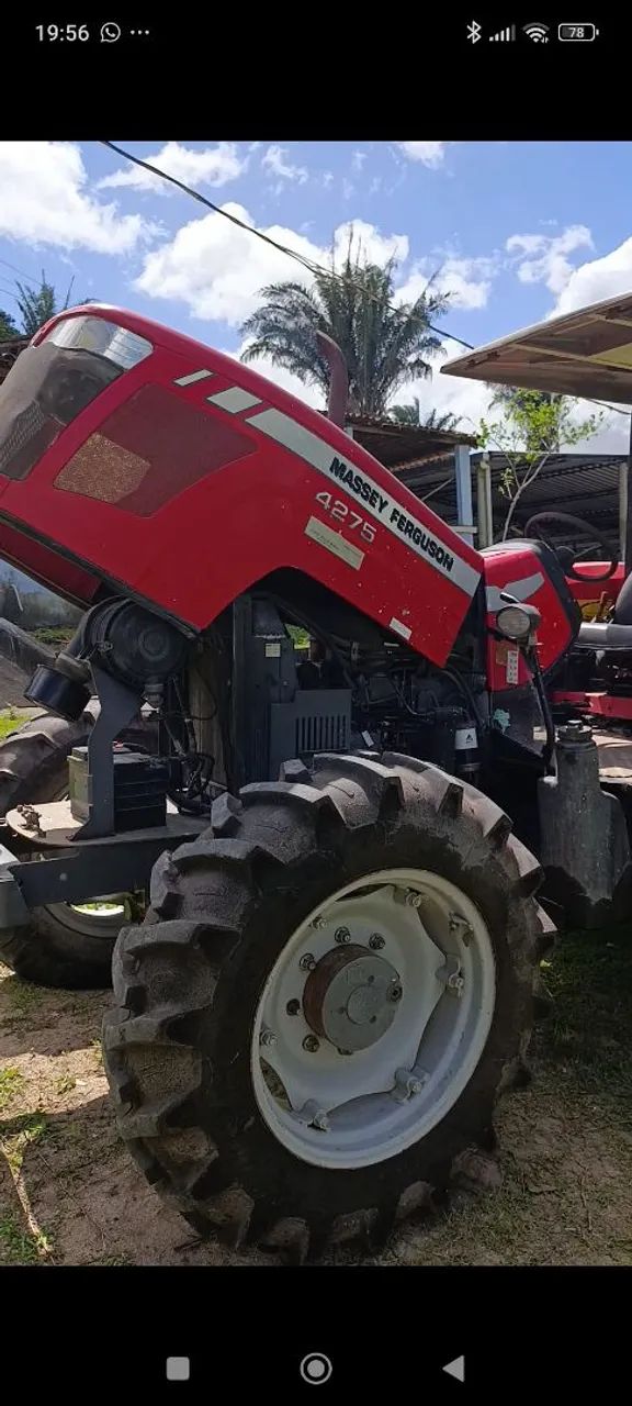Trator 4275 Massey Ferguson ano 2016