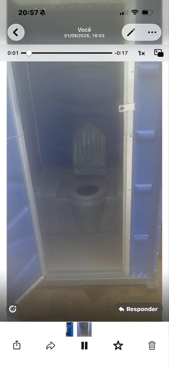 Vendo banheiro químico 