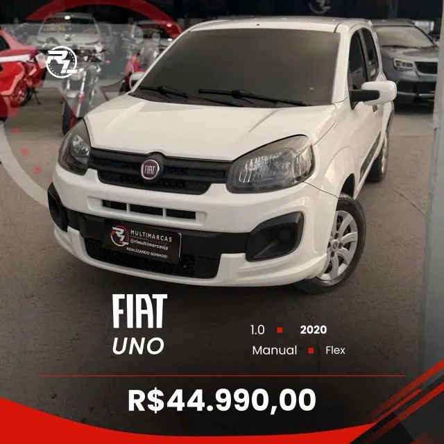 Fiat Uno Attractive 1.0 EVO Fire Flex 8V 5P 2020