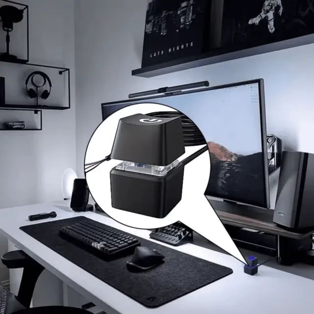 Botão Power Externo para PC Desktop - Com LED RGB 7 Cores - Foto 2