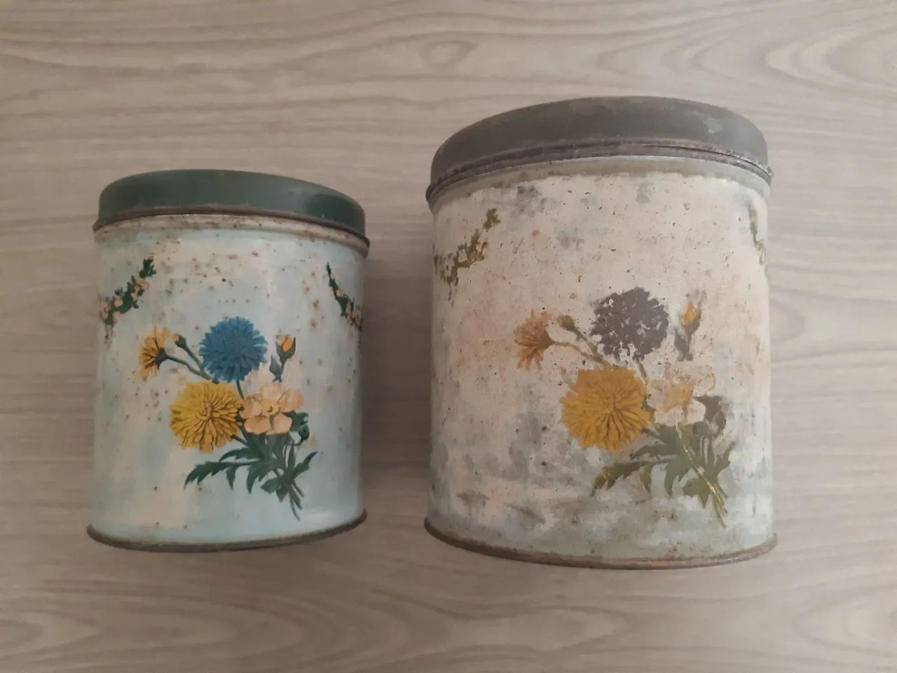 Latas Antigas de Mantimento - Foto 4