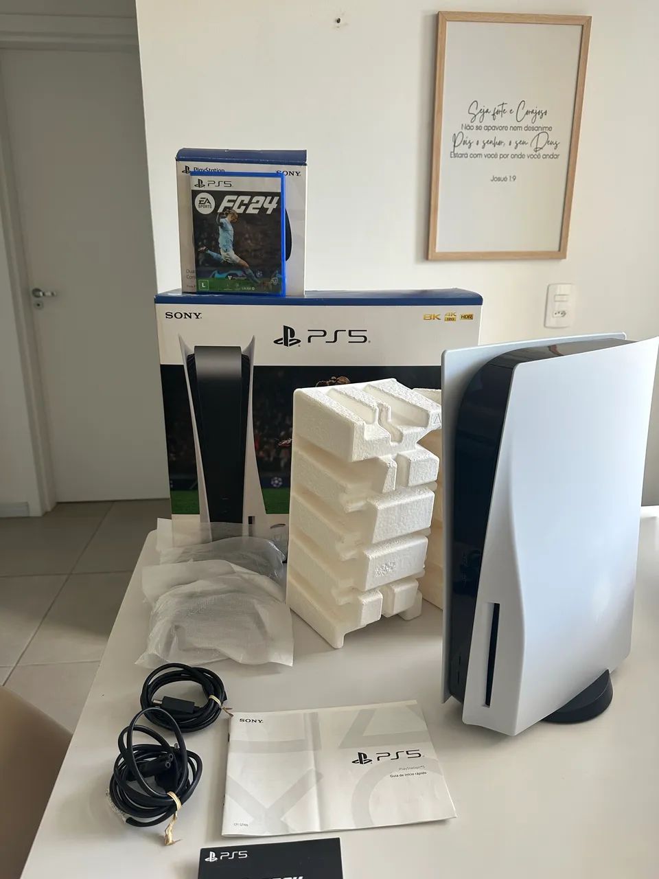 Ps5 slim na CAIXA bem NOVO