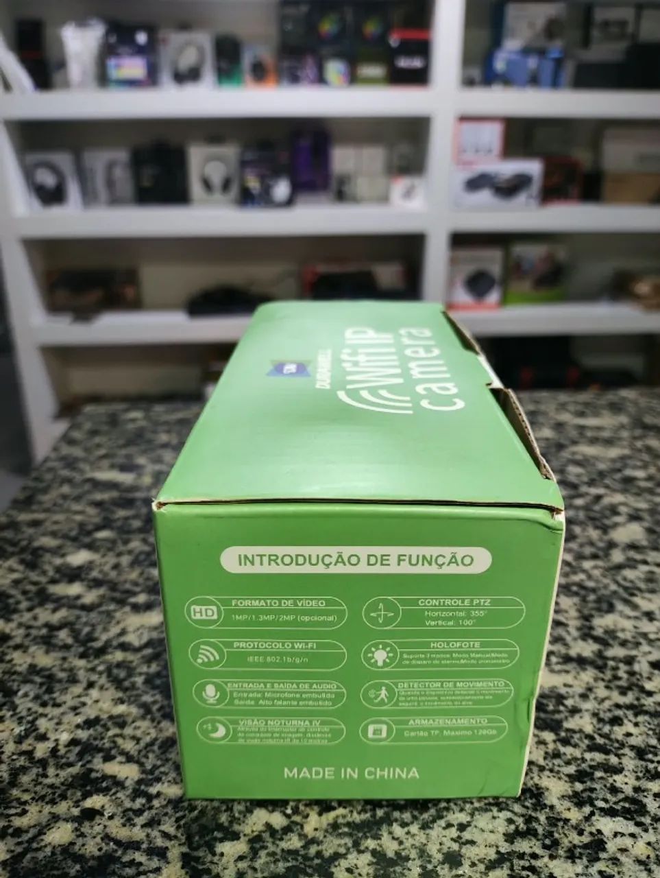 Câmera Wi-Fi IP DuraWell - HD com PTZ - Foto 4