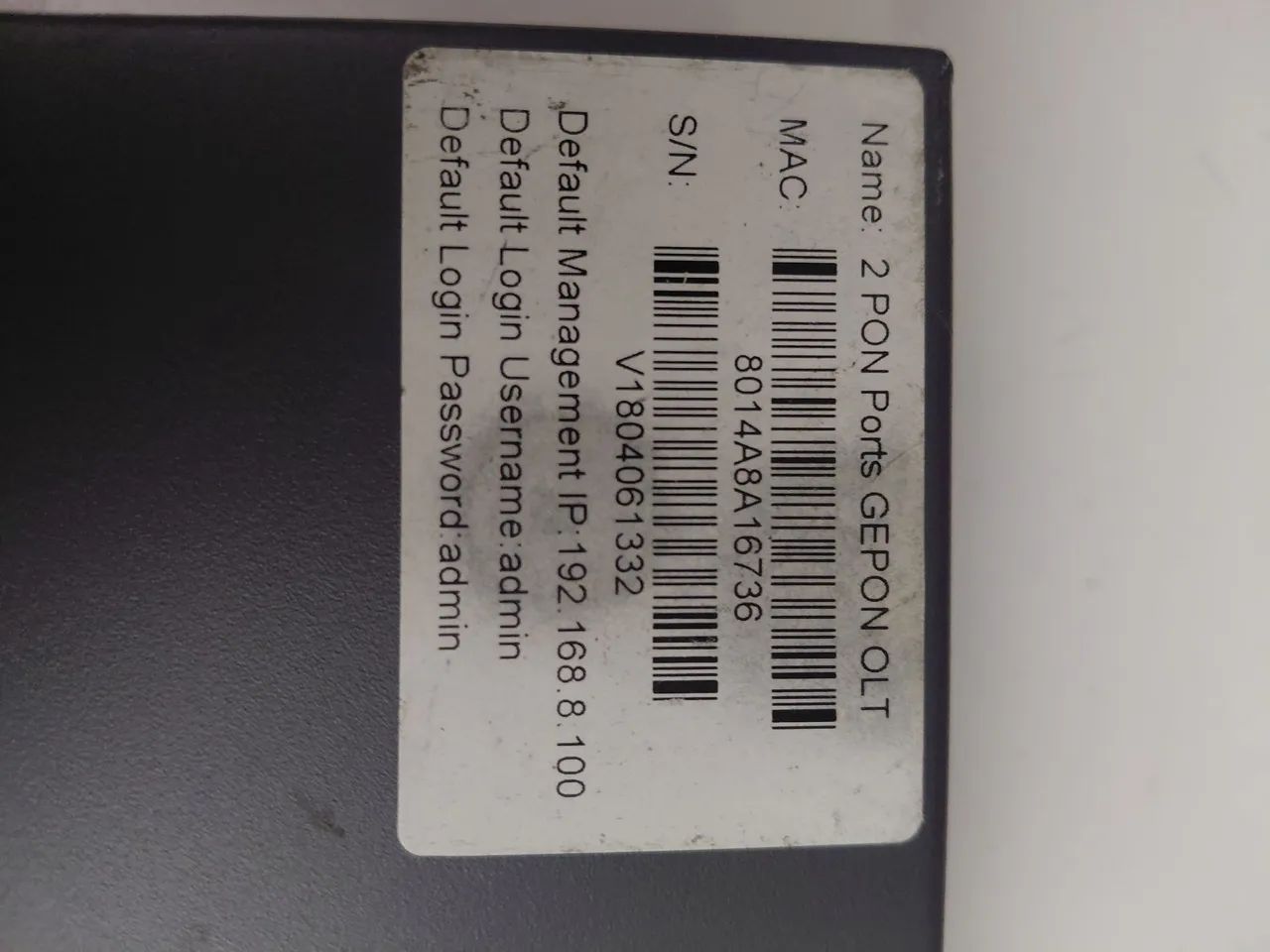 OLT EPON 2PON - Foto 2