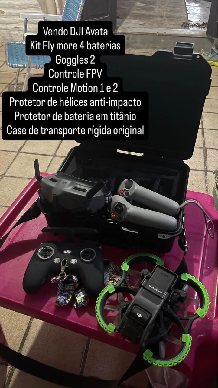 Vendo DJI Avata combo FlyMore