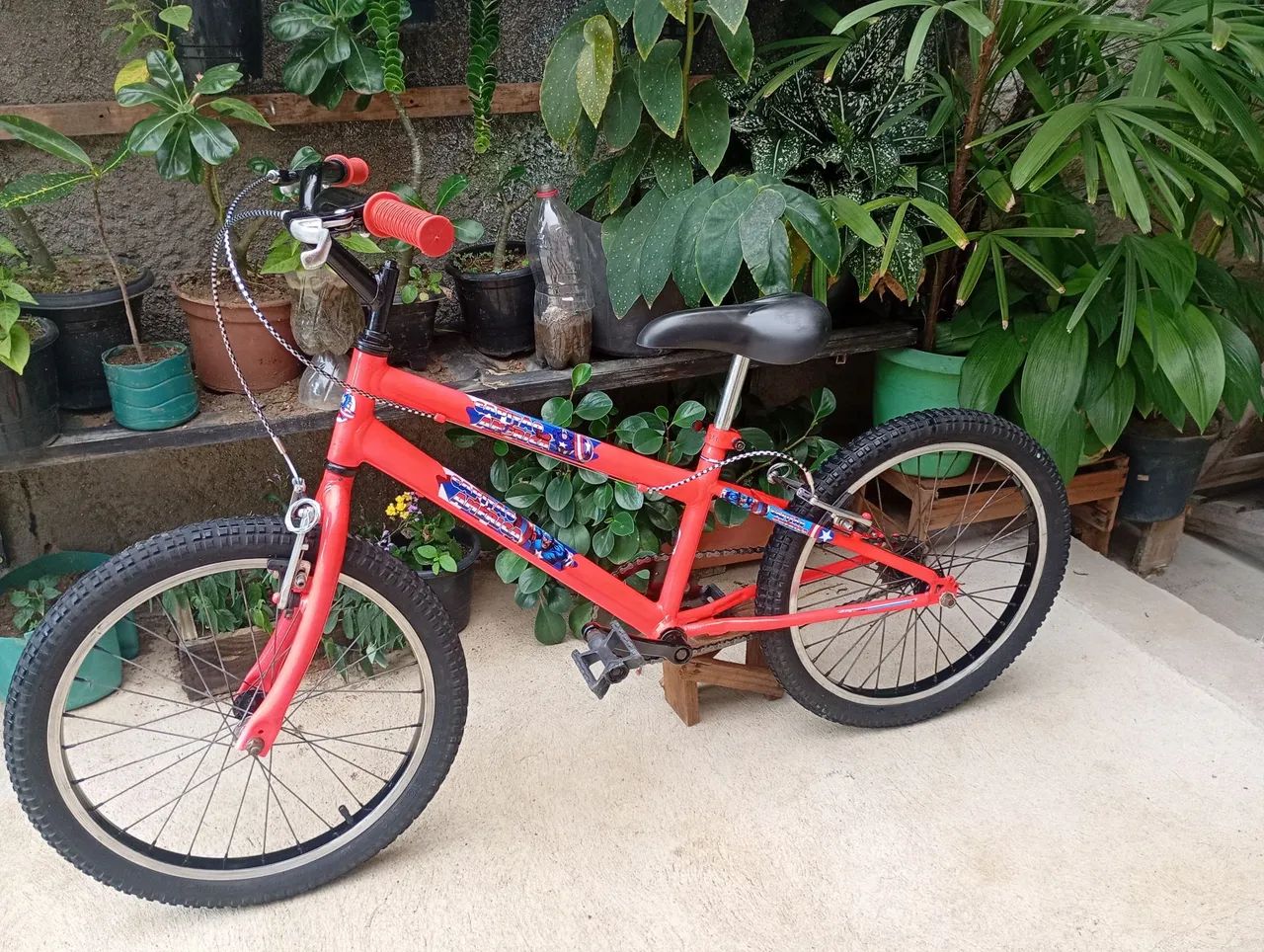 Bicicleta infantil aro 20 reformada  - Foto 5