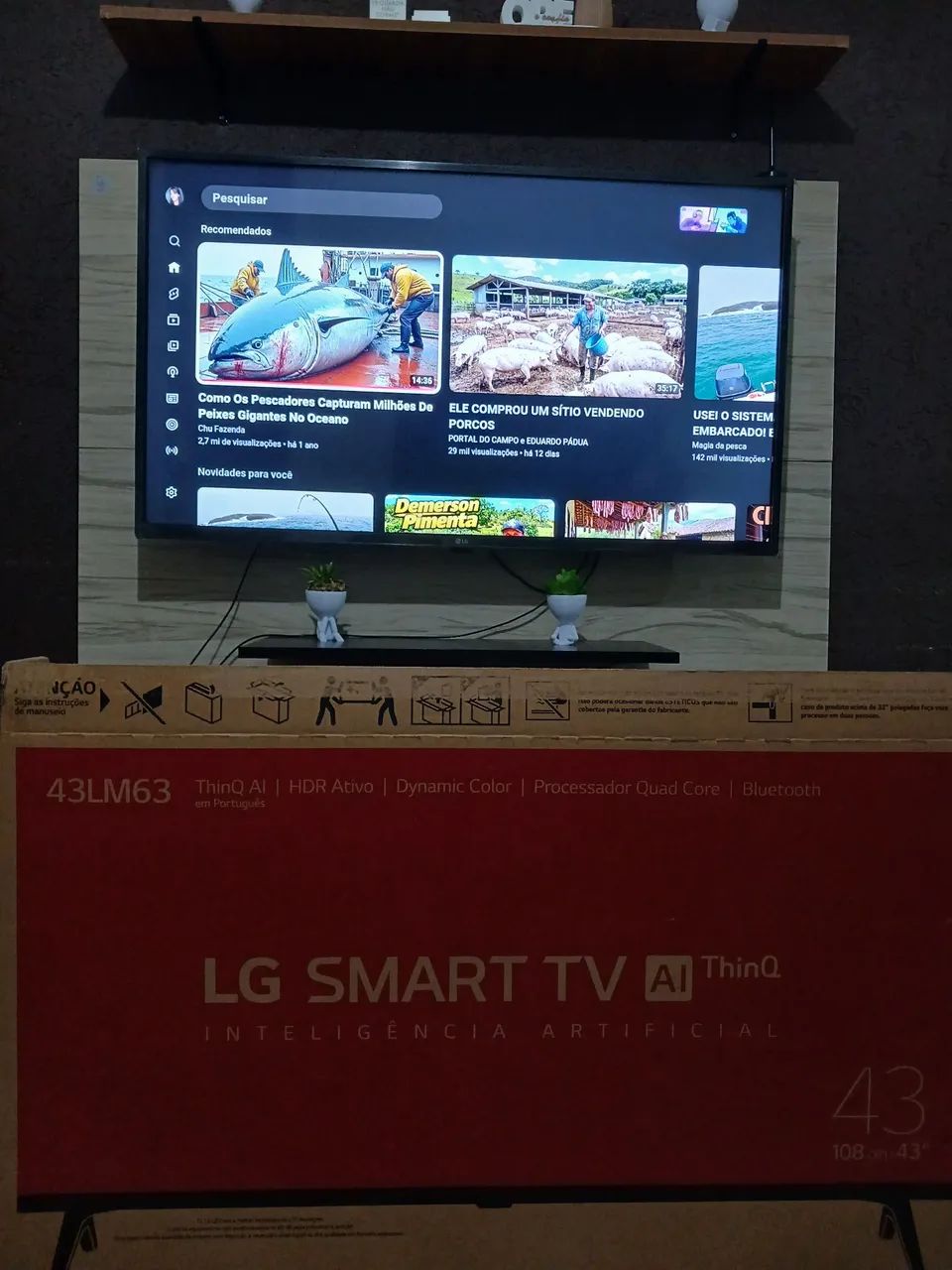 TV LG Smart AI tink 43 polegadas - Foto 5