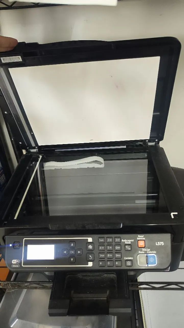 Impressora epson L575 Ecotank falhas no colorido  - Foto 5