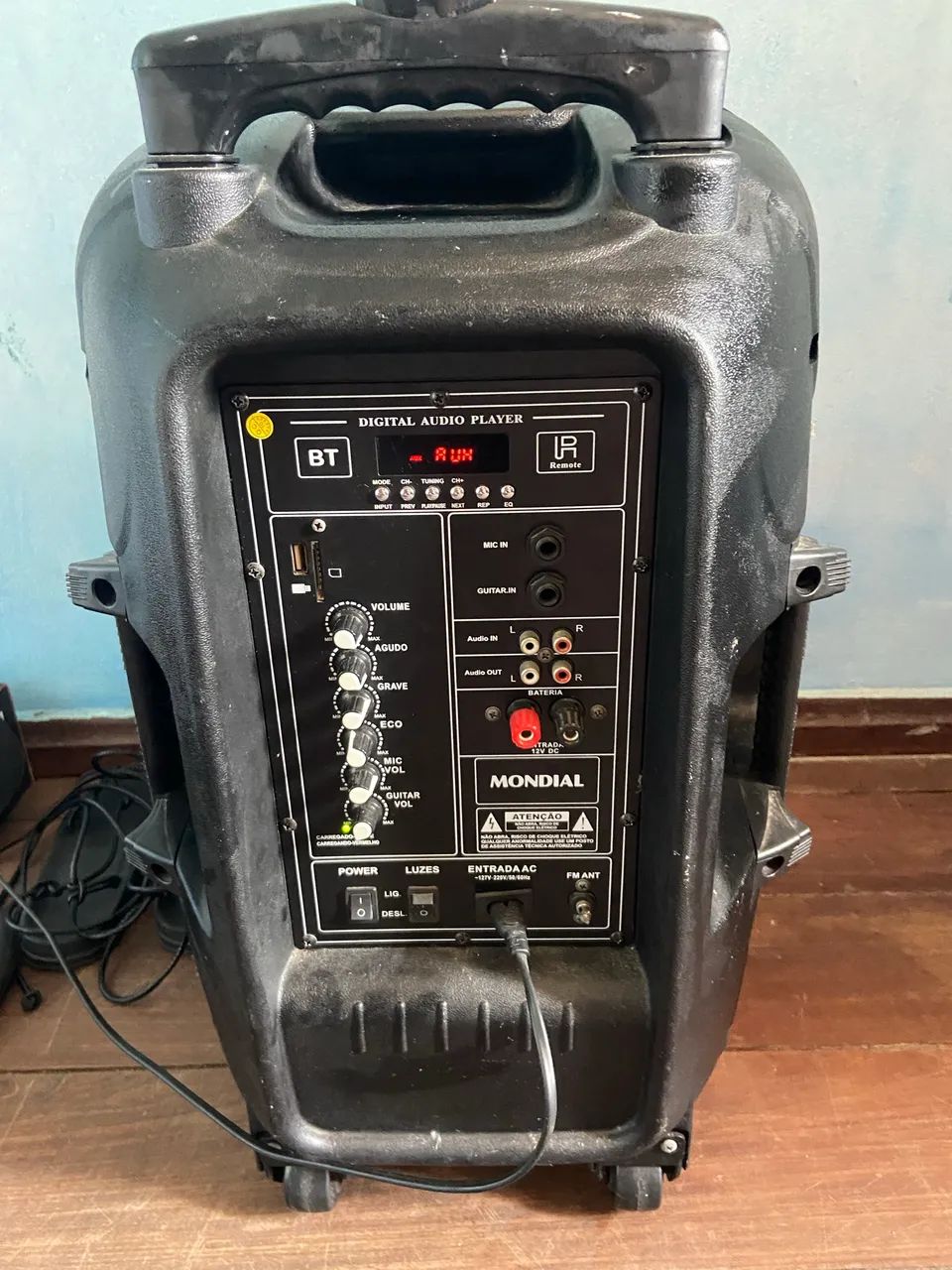 Vendo Caixa de som com carrinho da MONDIAL! - Foto 5
