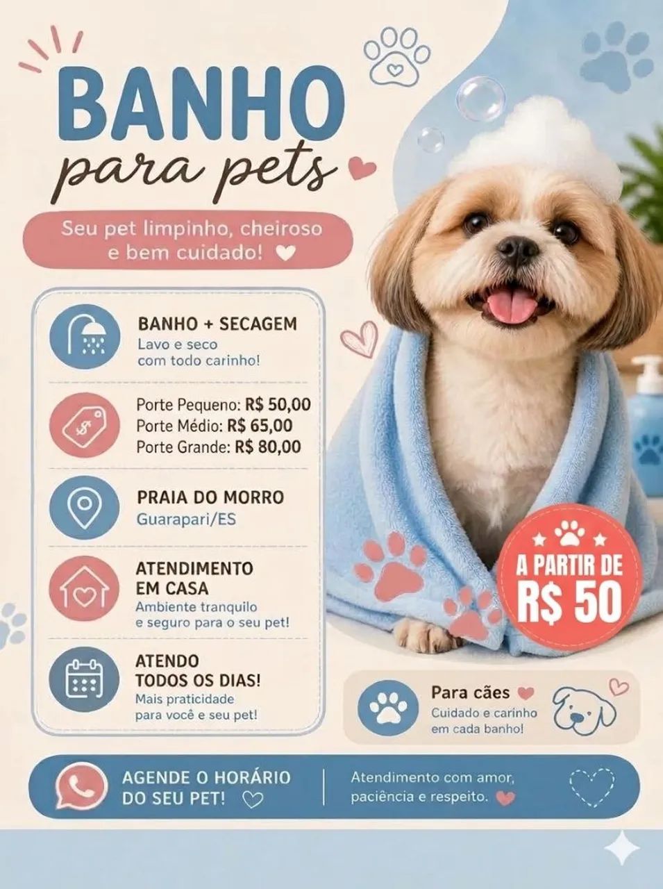 Banho para Cães