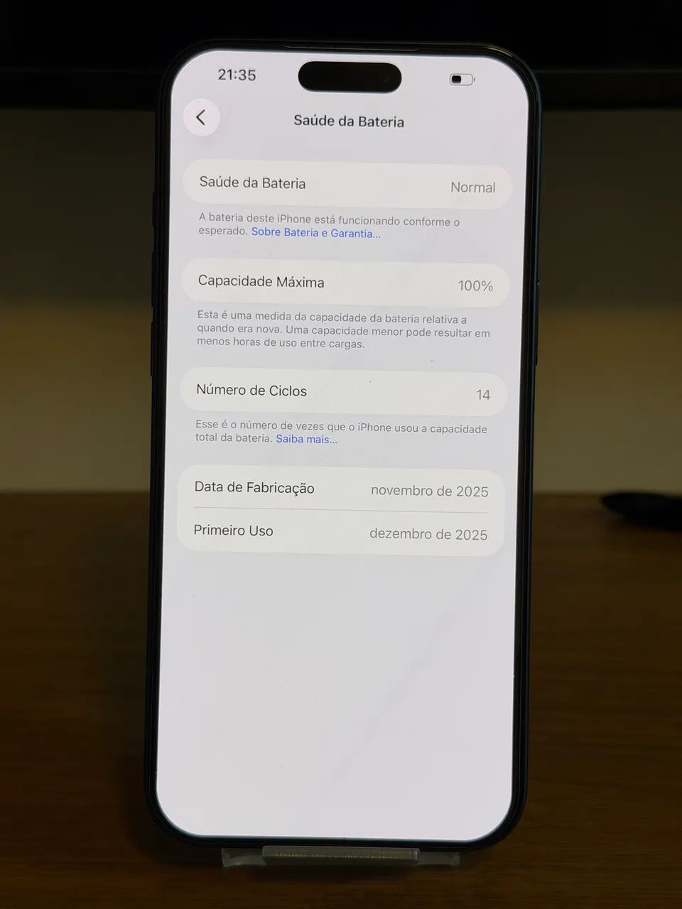 iPhone 17 Pro Max - Deep Blue | Estado de Novo - Foto 3