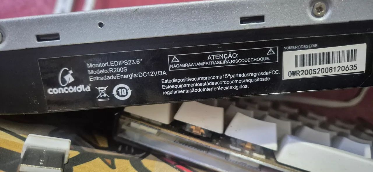 Monitor 144hz 24" polegadas - Concórdia R200S - Foto 3