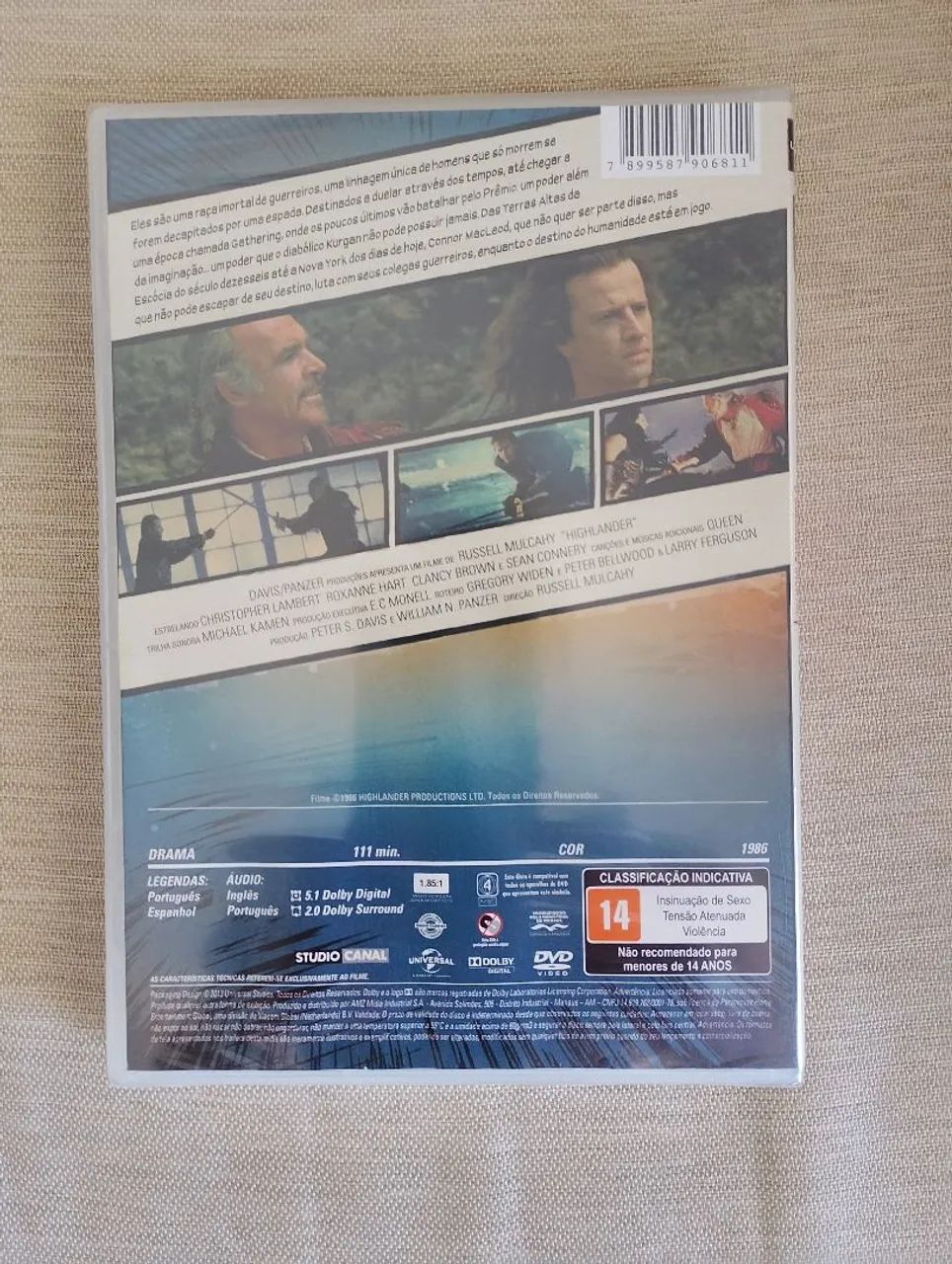 DVD HIGLANDER - O GUERREIRO IMORTAL  - Foto 2