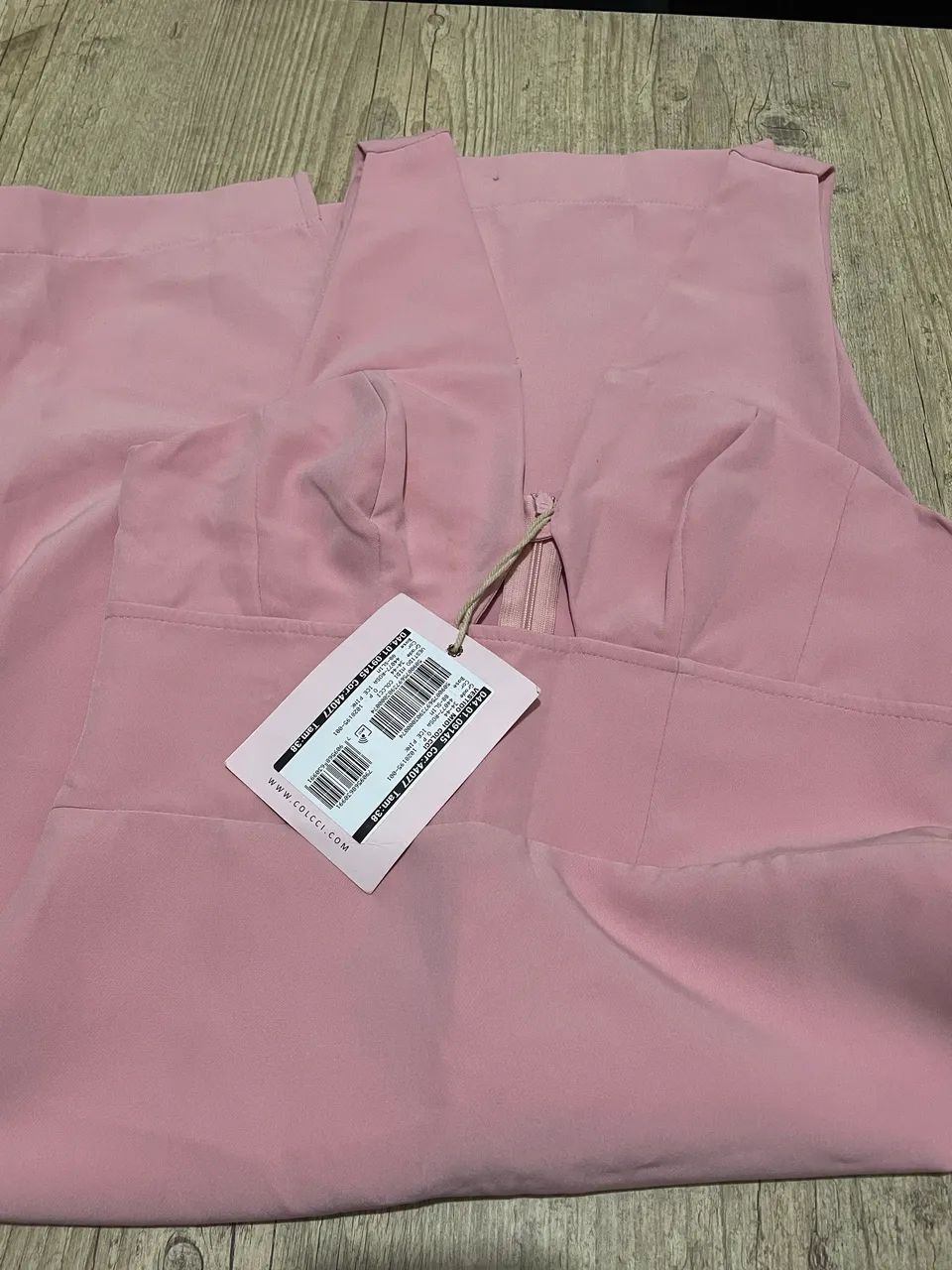 Vestido midi Colcci n-38 rosa claro - Foto 4