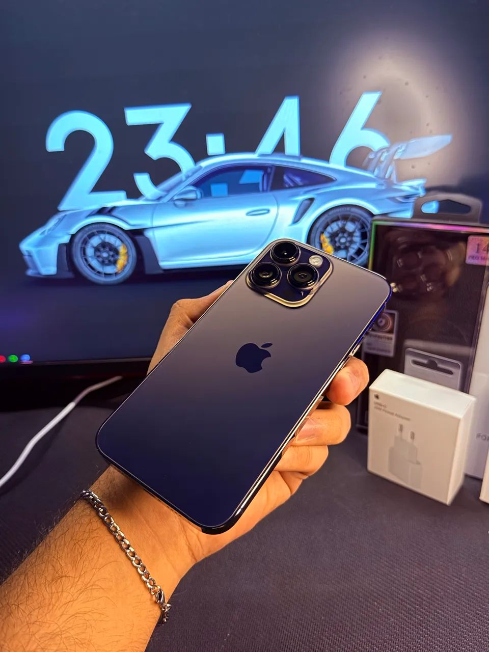 iPhone 14 Pro Max impecável (completo) - Foto 4