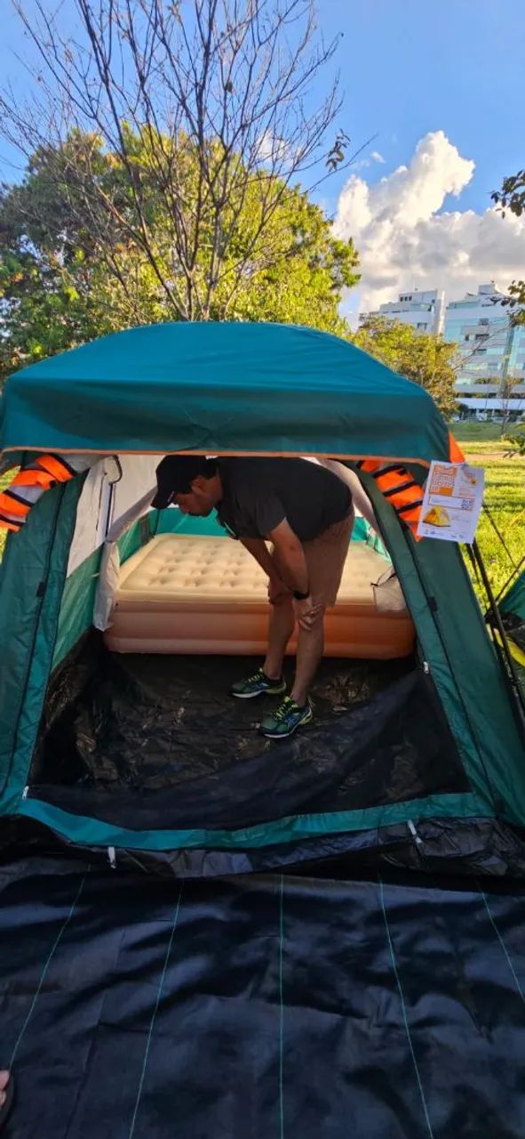Vendo barraca de camping usada 1 vez - Foto 3