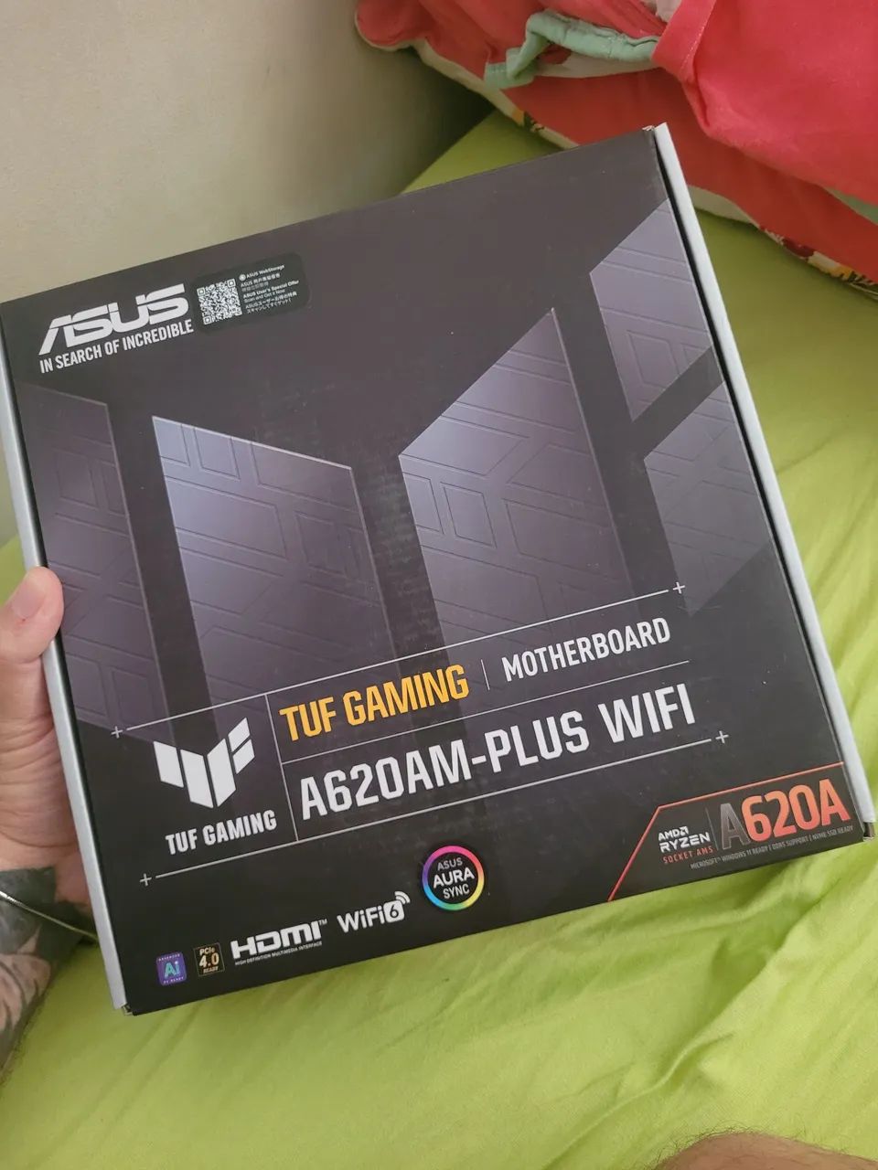 PLACA MÃE ASUS TUF A620AM-PLUS WIFI - Foto 2