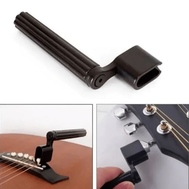 Encordoador Enrolador de Cordas Violão e Guitarra _ MS27 - Foto 4
