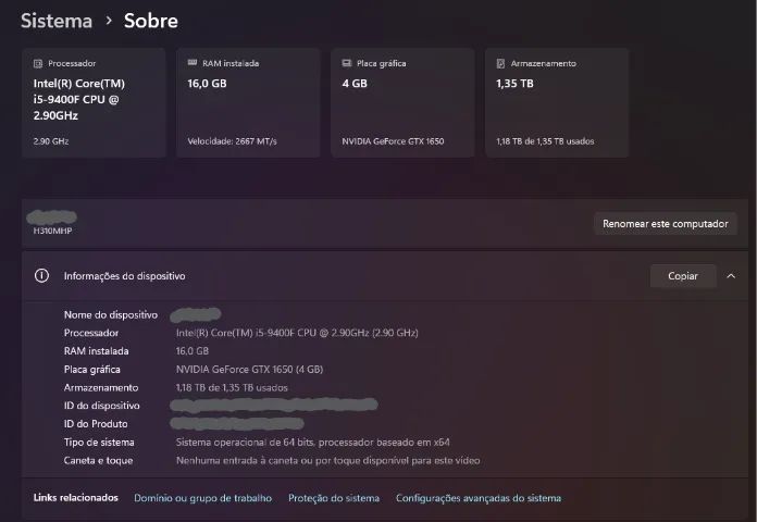 PC Gamer i5 9400F | GTX 1650 | 16GB de RAM - Foto 3