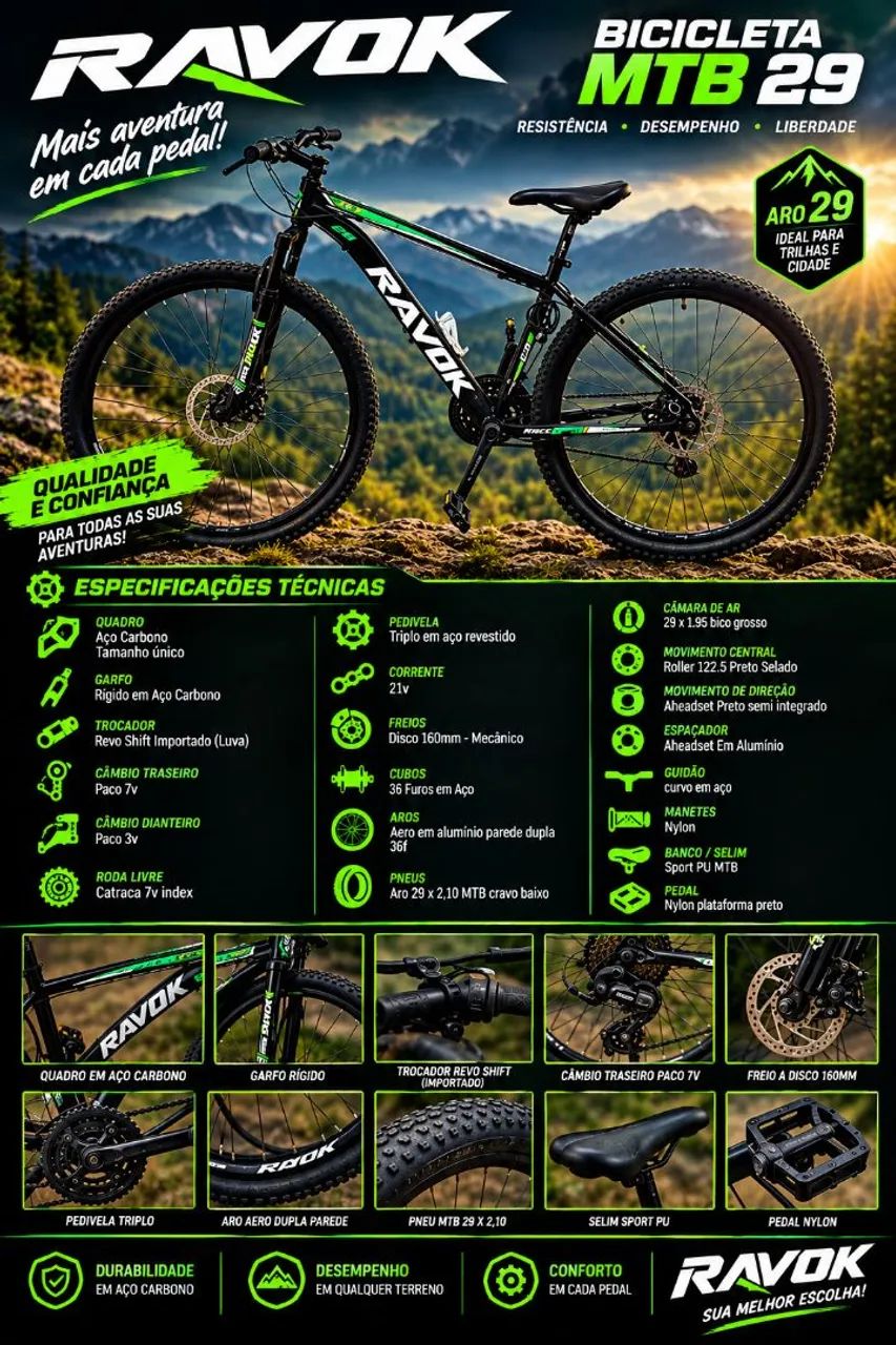 Bicicleta Aro 29