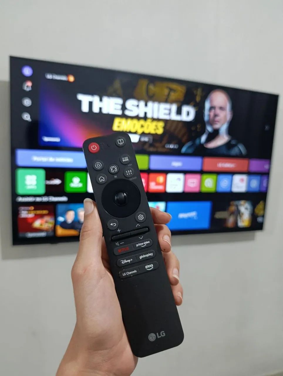Tv Smart LG 55 Polegadas 55AU  - Foto 2