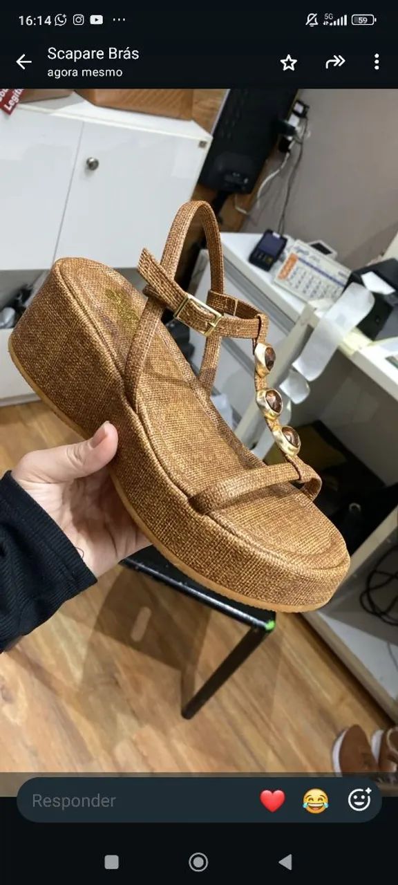 Sandália 37
