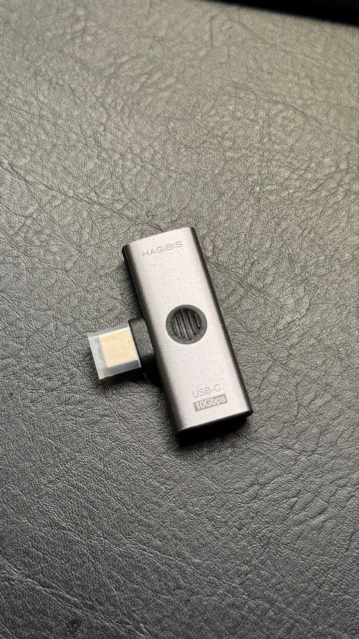 Mini HUB Hagibis 2 entradas USB-C 10Gbps e 100W