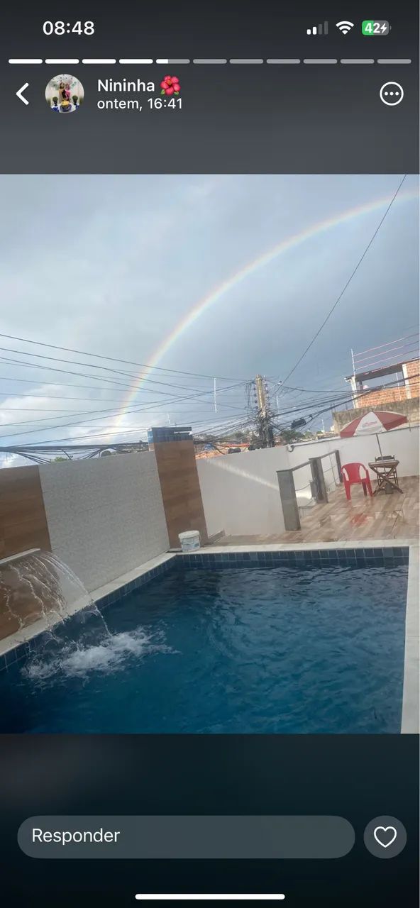 Casa com piscina 