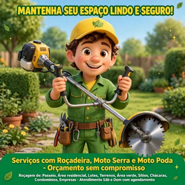 Limpeza com roçadeira Sete Lagoas e cidades vizinhas - Foto 3