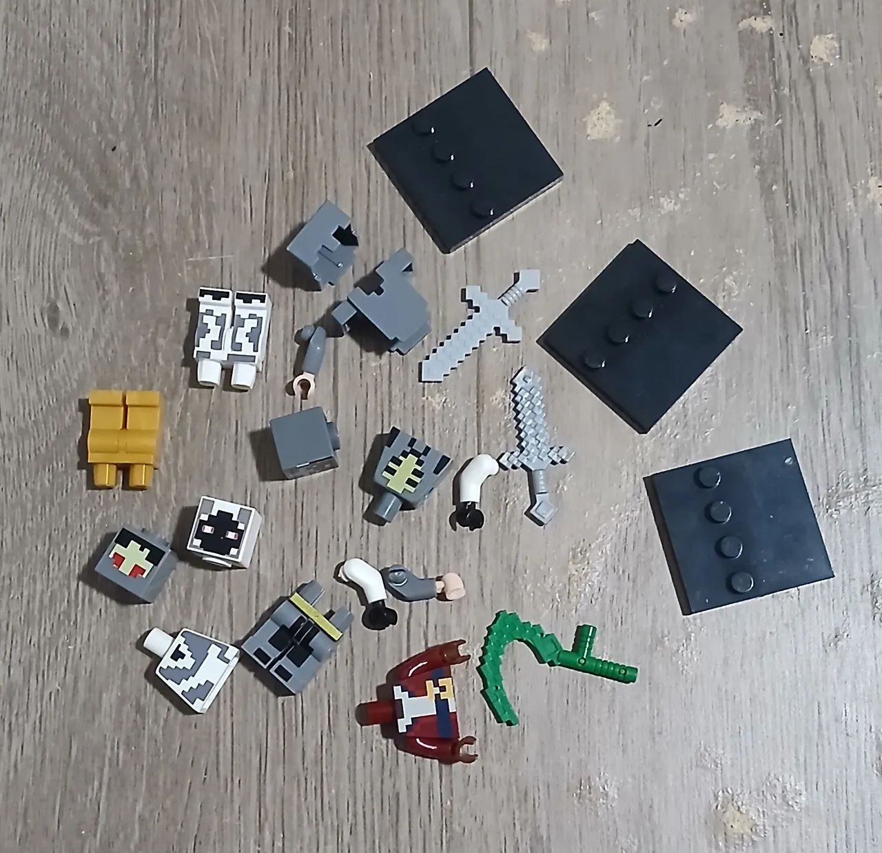 Lego minecraft minifiguras kit com 3 - Foto 5