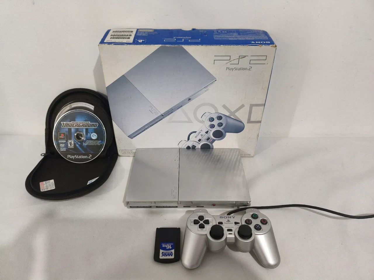 PS2 slim travado impecável  - Foto 2
